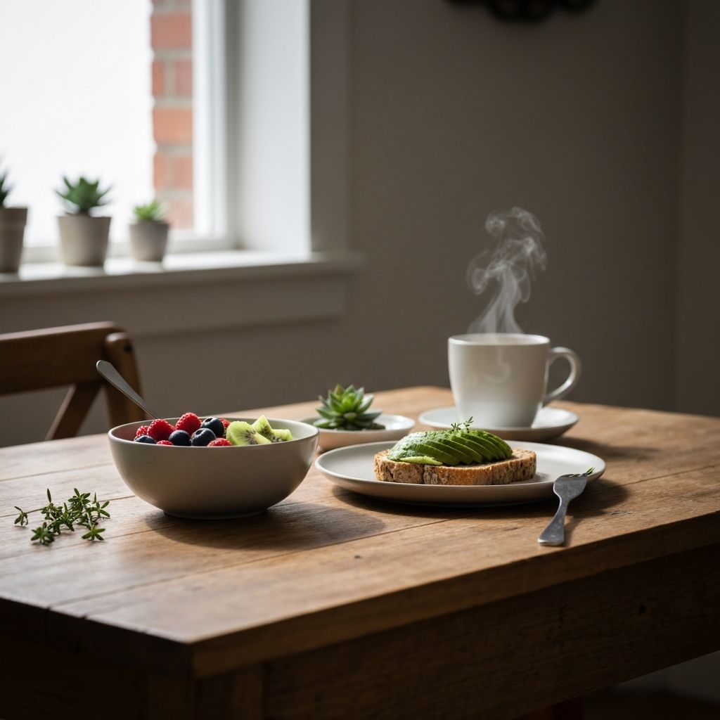 Frühstückssituation