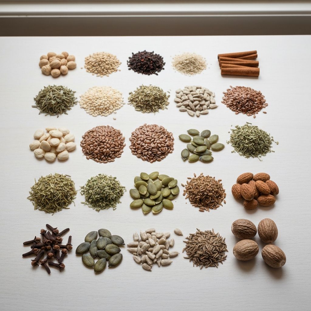 Natürliche Zutaten in der Küche